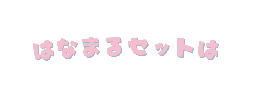 はなまるセットは